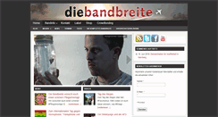 Desktop Screenshot of diebandbreite.de